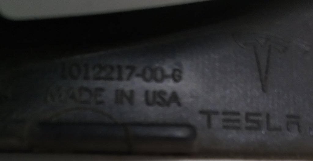 6 门槛造型右装饰（塑料）PMNG Tesla 模型 S，模型 S REST 1012217-00-G